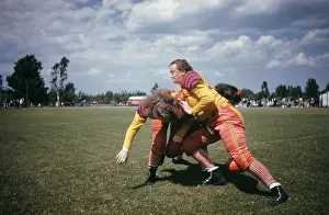 Sports Uniform Prints: Women's Football