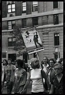 Feminism Prints: Women's Liberation Parade on 5th Avenue