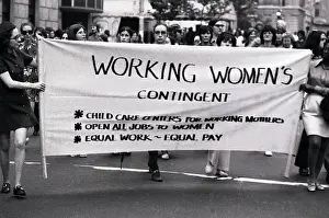 Feminism Prints: Women's Liberation Parade on 5th Avenue