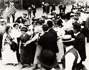 Huty32305 Prints: Women's Protest Ahead Of Paterson Pageant