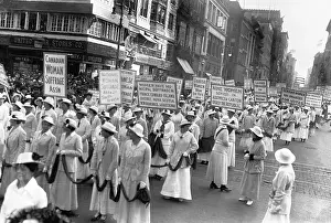 March Prints: Women's Suffrage Parade