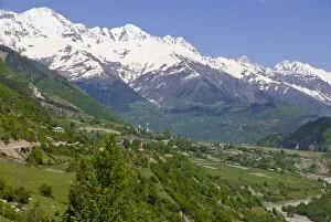 Wonderful mountain scenery, Svanetia, Georgia