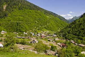 Images Dated 1st June 2010: Wonderful mountain scenery, Svanetia, Georgia