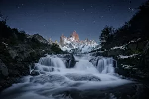 Patagonia Collection: Wonderful view of Fitz Roy mountain, Patagonia, El Chalten - Argentina