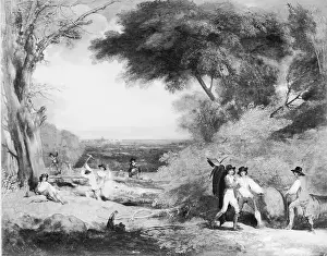 Woodcutters in Windsor Great Park