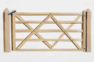 Wooden fence