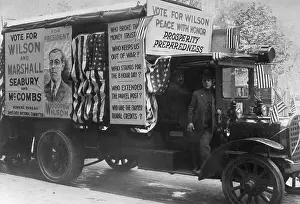 Woodrow Wilson Campaign Van