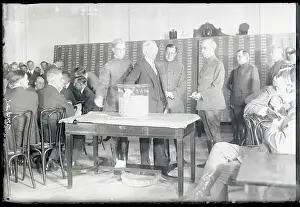 Woodrow Wilson Dawing First Lottery Number