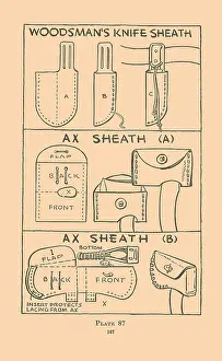 Knife Prints: Woodsman's Knife Sheath