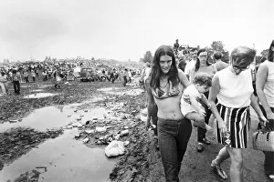 Woodstock Music Festival Prints: Woodstock Festival Goers
