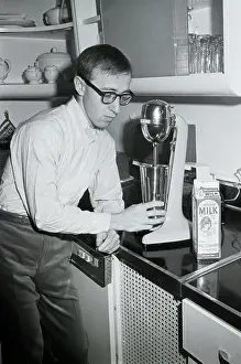 Woody Allen Makes Malted In His Kitchen