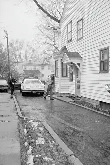 Woody Hayes Walking from Police Car