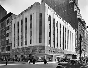 Merchant Prints: Woolworth Store in Manhattan