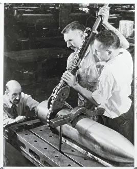 Workers Constructing the 1939 Time Capsule