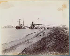 Workers Enlarging Canal