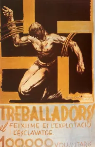 T1671881 Prints: Workers, Fascism Is Exploitation