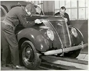 Dearborn Prints: Workers in Ford Plant