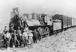 Cargo Prints: Workers, Intercolonial Railway # 136