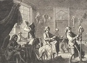 Workers Making Wigs
