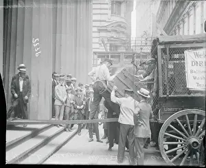 Strategy Prints: Workers Moving Gold to Sub Treasury Site