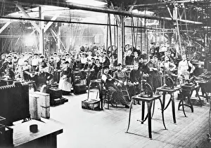 Watch Prints: Workers Pose In 1906 Westclox Factory