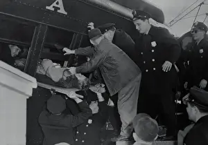 Workers Removing Injured Victim