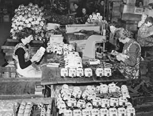 Workers in Toy Factory