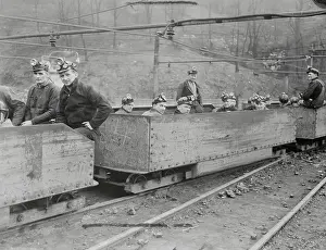 Ohio Prints: Mine Workers at Work Site