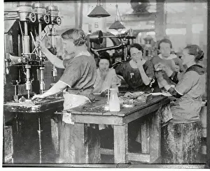Working Women Eating Their Lunches