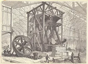 Effort Prints: Workmen Erecting Engines
