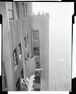 Workmen Fixing Empire State Building