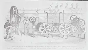 Complexity Prints: Workmen Operating Cable Machine