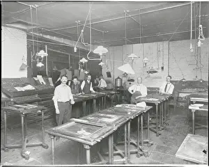 Pueblo Prints: Workmen Posing