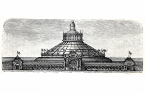 Visit Collection: World exhibition building in Vienna 1898