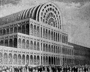 Images Dated 28th September 2018: World Exhibition in London, 1851