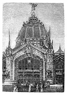 Diplomacy Prints: World exhibition in Paris 1889