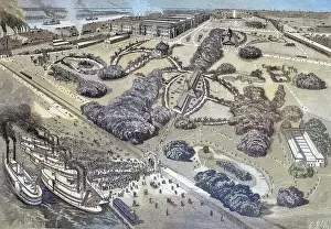 Expo Prints: World exposition, The Worlds Fair in New Orleans