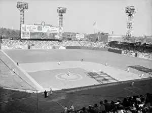Ted Williams Prints: World Series Game at Sportsman's Park