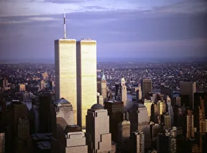 Jerry Trudell Aerial Photography Collection: World Trade Center twin towers