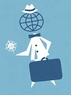 Briefcase Prints: World Traveler