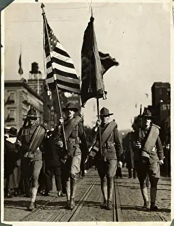 World War I Color Bearers Parade