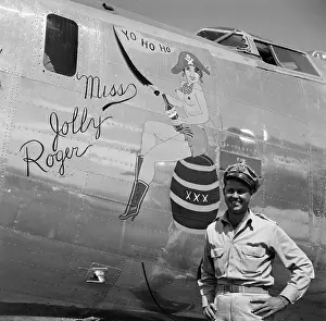 30 34 Years Prints: World War II Airplane Nose Art