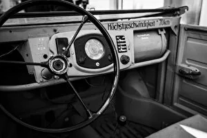 Images Dated 9th July 2018: World War II KAOEbelwagen dashboard