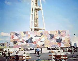 World's Fair Wall Mural Outdoors