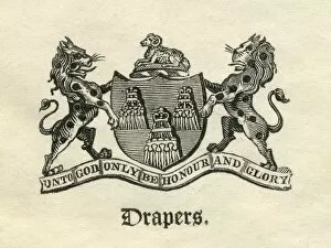 Images Dated 8th March 2013: Worshipful Company of Drapers armorial