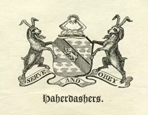 Images Dated 8th March 2013: Worshipful Company of Haberdashers armorial