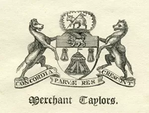 Images Dated 8th March 2013: Worshipful Company of Merchant Taylors armorial