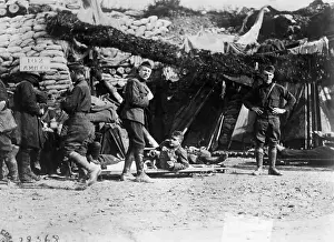Wound Prints: Wounded in Front of 102nd Ambulance Company
