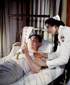 Wound Prints: Wounded Convalesing At Walter Reed