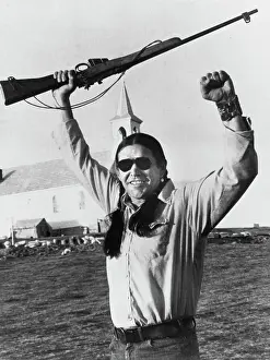 Huty30056 Prints: Wounded Knee Occupation, 1973